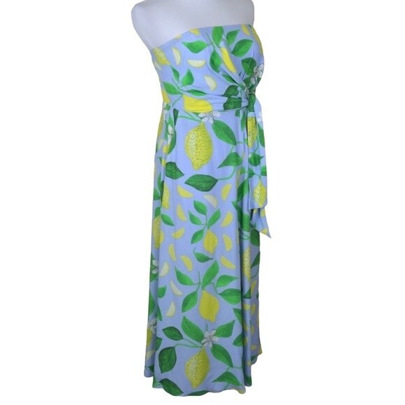 Maeve Lemons Grove Strapless Wide Leg Jumpsuit - Picture 7 of 8